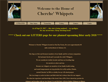 Tablet Screenshot of cherchewhippets.com